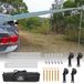 Auvent de voiture 120 x 200 pouce - Tente imperméable pour extérieur