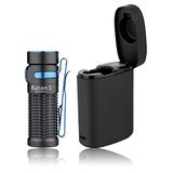 OLIGHT Baton 3 Kit Mini LED-zaklamp met draadloze oplaadcase