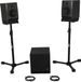 Devine RX-6A Black Set + Sub studiomonitoren