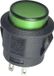 TRU COMPONENTS 1587763 TC-R13-527AL-02GN Druktoets 250 V/AC 6 A 1x uit/(aan) Moment Groen 1 stuk(s)