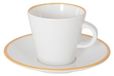 Ensemble de café expresso de 2 pièces - Doré