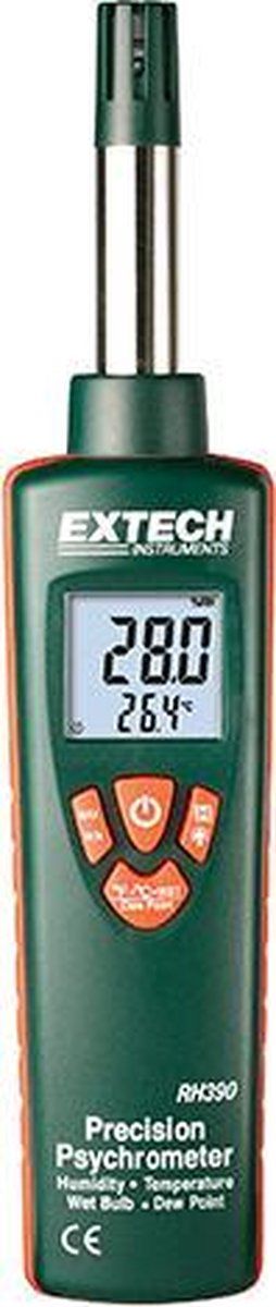 EXTECH RH390: Precisie Psychrometer