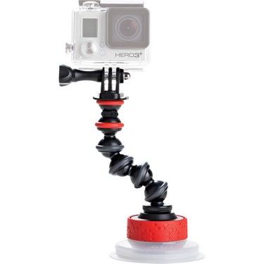 Joby Suction Cup & GorillaPod Arm Black/Red