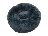 Nobby Donut Classic ESLA 62806 knuffelbed donkerblauw; D x H: Ø 90 x 29 cm