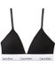 Calvin Klein Dames Triangle BH Zwart S