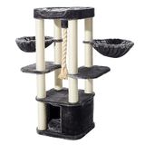 Nobby 63601-28 krabpaal MUGLA donkergrijs 50 x 50 x 121 cm