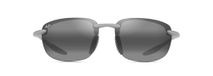 Maui Jim Hookipa Ultra Uniseks zonnebril, Mat zilver metaal