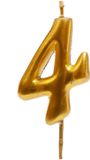 Dekora Gold Comic Birthday Candle - 4