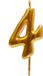 Dekora Gold Comic Birthday Candle - 4