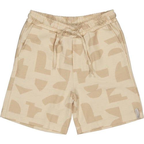 LEVV Little regular waist casual short zand