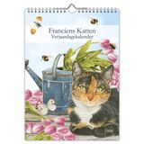 Franciens Katten Verjaardagskalender - Lapjeskat - 18x25 cm