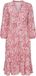 ONLY ONLMILANA 7/8 DRESS WVN NOOS - Dames - Mini jurken - XL - Cloud Dancer - Gebloemd
