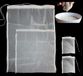 OEM Set van 4 nylon zakken, 60 x 45 cm, bruin