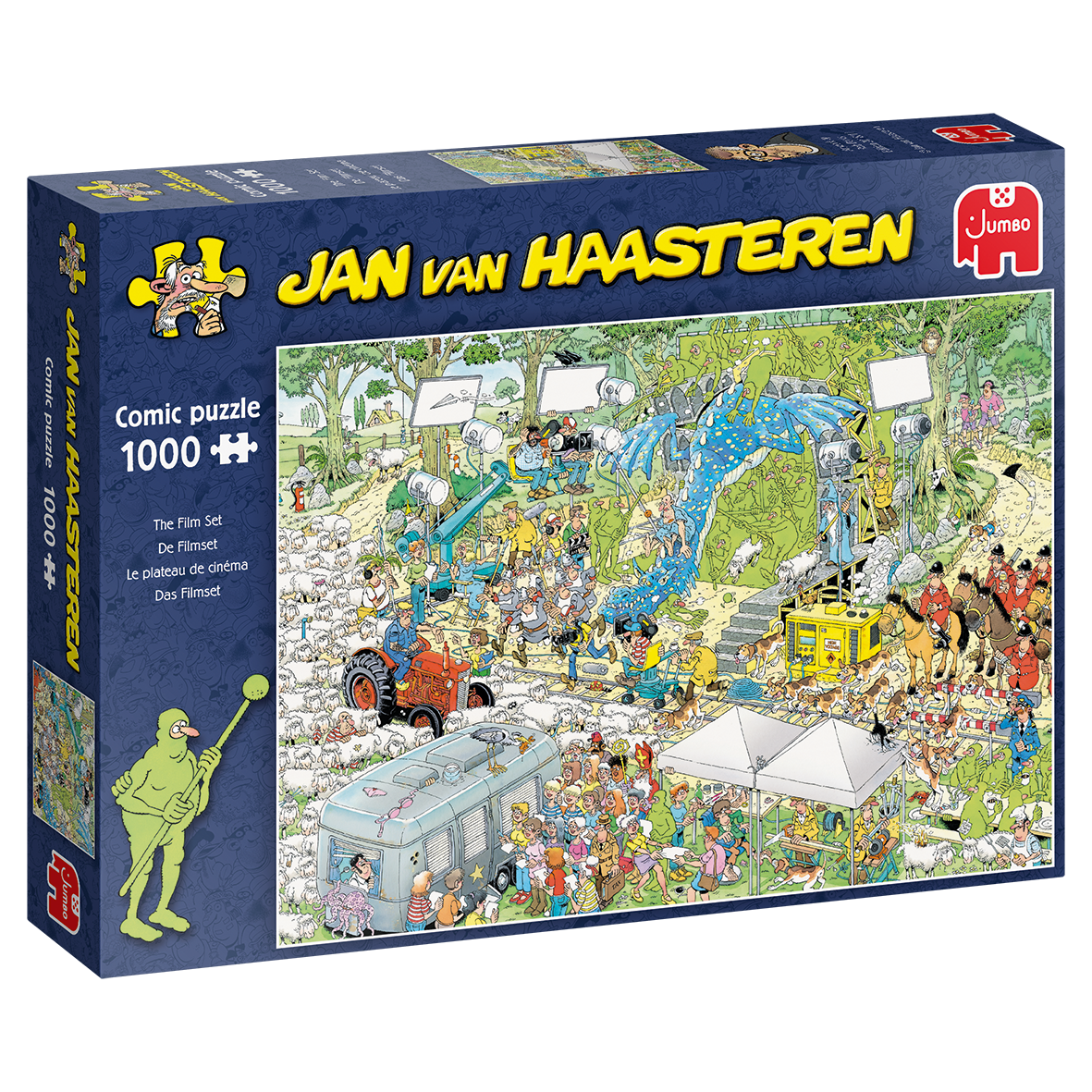 Jumbo Jan van Haasteren The TV Studios 1000 pcs Puzzle