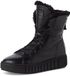 Tamaris Dames Veterboots 1-26216-43 Zwart Leer