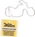 Wilton Cookie Cutter Motorbike: koekjessnijder roestvrij staal, uitsteekvormpjes set voor koekjes, koekjes, fondant decoraties en nog veel meer - 7 cm