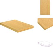 vidaXL Snijplank 60x40x4 cm bamboe