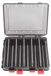Boîte de rangement pour vis Boîte à leurre avec 10 compartiments Polypropylène double face