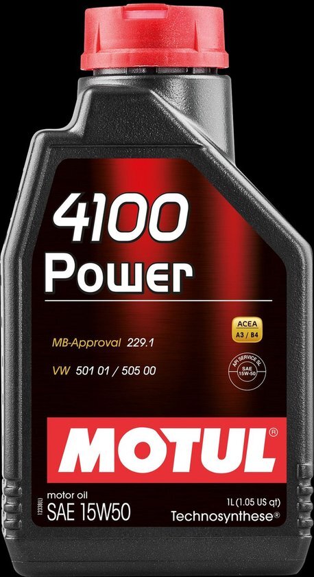 MOTUL 4100 Power 15W50 Motorolie - 1L