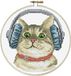 Needleart World DJ Kitty voorbedrukt borduren (pakket)