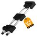 POWERTEC Slijpsteenhouder, verstelbare messenslijperhouder van 5-1/2 tot 9 inch, antislip rubberen basis voor slijpsteen, natte steen, diamantstenen, waterstenen, oliestenen (71013)