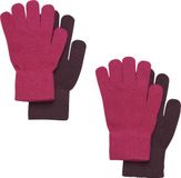 CeLaVi - Handschoenen voor kinderen - 2-pack - Magic - Roze - maat Onesize (7-12yrs)
