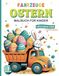 Ostern Malbuch für Kinder: Mal- und Kritzelspaß mit Osterhasen, Ostereiern und Fahrzeugen – Großformatige, fröhliche Bilder mit Traktor, Bagger, Autos und Mehr | Ab 3 Jahren