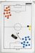 Derbystar Tableau tactique Football 90x60CM