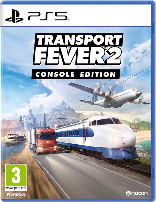 Nacon Transport Fever 2 - PS5 - Simulatie - Blu-ray