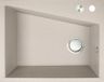 Laveo BADLAND GRENADA 48x60 Beige Granieten Spoelbak