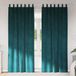 vidaXL Gordijnen 2 st donkergroen 140 x 260 cm fluweel