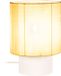 Lucide TISSAJA - Tafellamp - Ø 20 cm - 1xE14 - Wit