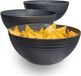 Unyqoos Ensemble de bols 3x3,3 litres