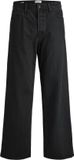 JACK&JONES Garçon Jean W34 X L32 Noir Coupe Ample Coton