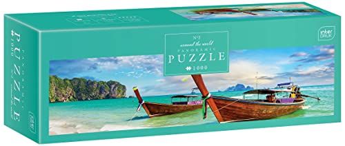 Interdruk Puzzle Panorama 1000 Pieces for Adults - Around the World no. 2 - 5902277326294