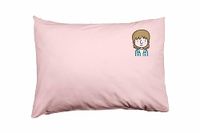 Bona Basics Decoratieve kussenhoes Lichtroze 50x35 cm