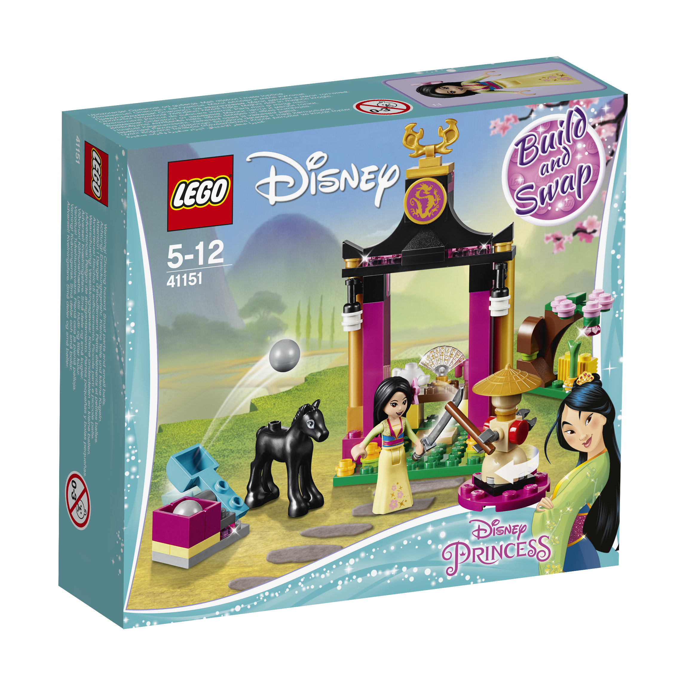 lego Disney Princess Mulans trainingsdag 41151