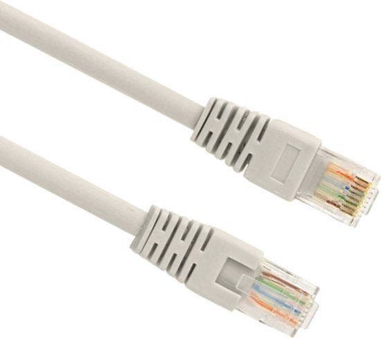 Gembird PP12-0.25M - Netwerkkabel - RJ45 CAT5e - 0.25 m - Grijs