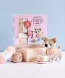 Crochetez, Lizzy le corgi et son cadre déco !: Avec 4 pelotes, 1 crochet, 1 aiguille et du fil à broder, de la ouate de rembourrage