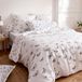 Tradilinge 3-delige bedlinnenset 80 thread count katoenen perkal vlinderhoes + kussenslopen