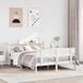 Maison Exclusive - Lit en bois massif sans matelas, blanc, 140x190 cm, en pin