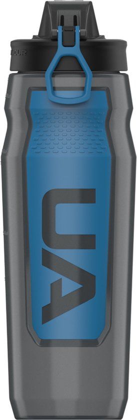 Under Armour Playmaker Squeeze Drinkfles - 950 ml - Pitch Grey/Cruise Blue