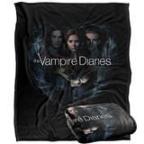 VAMPIRE DIARIES Silky Touch Super zachte plaid 152 x 127 cm