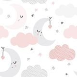 Homemania Baby Dream, bedrukt tapijt, voor kinderen, decoratie voor huis, antislip, voor woonkamer, slaapkamer, meerkleurig, van polyester, katoen, 80 x 150 cm