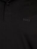 Hugo Boss polo lange mouw zwart XXL