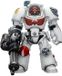 Joy Toy (CN) Warhammer 40,000 Action Figure White Scars Terminator 3 met Power Fist and Assault Cannon 14 cm