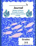 30 Days of Ocean Writing Prompts for Grades 3–5