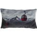 Amadeus Coussin Imprimé Télécabine Ski 30x50 Cm (lot De 2)