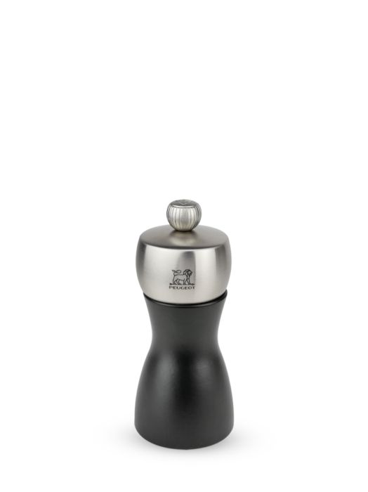 Peugeot Fidji Zoutmolen - 12cm - Zwart/RVS