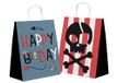 Folat 27473 Set van 6 piratengeschenkzakjes voor kinderen - 20 x 27 cm - Piratenfeest - Voor meisjes en jongens